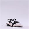 Una Healy Watermelon Pointed Mary Jane - Black White